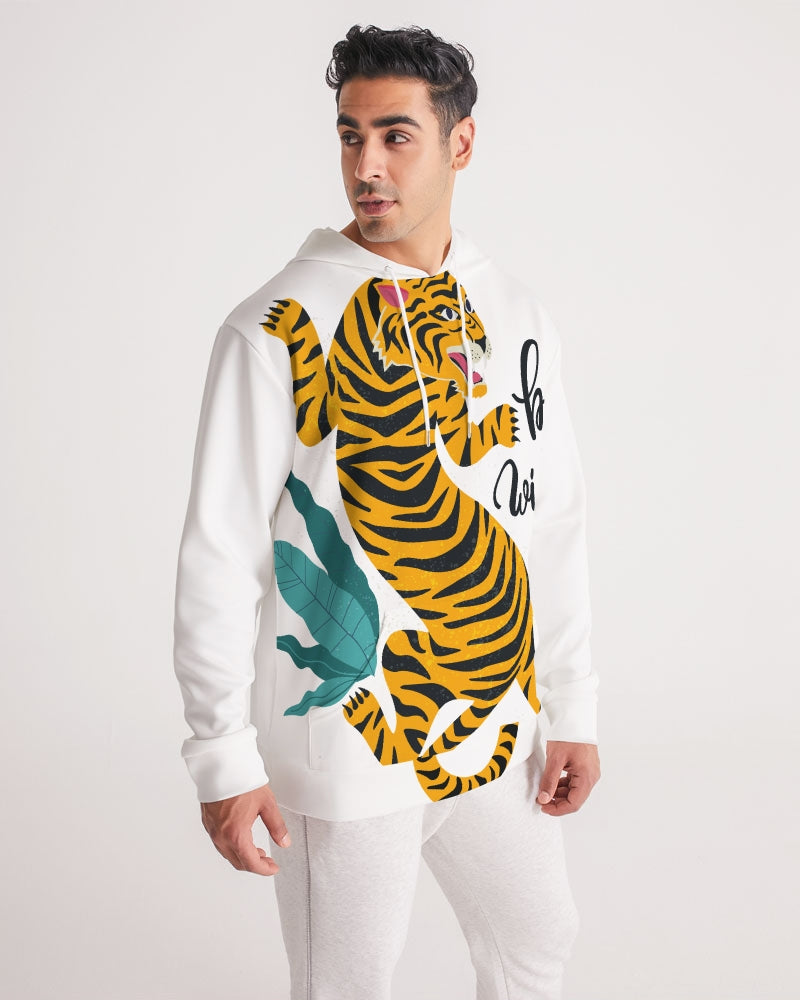 V Legend Tiger Images Men's All-Over Print Hoodie