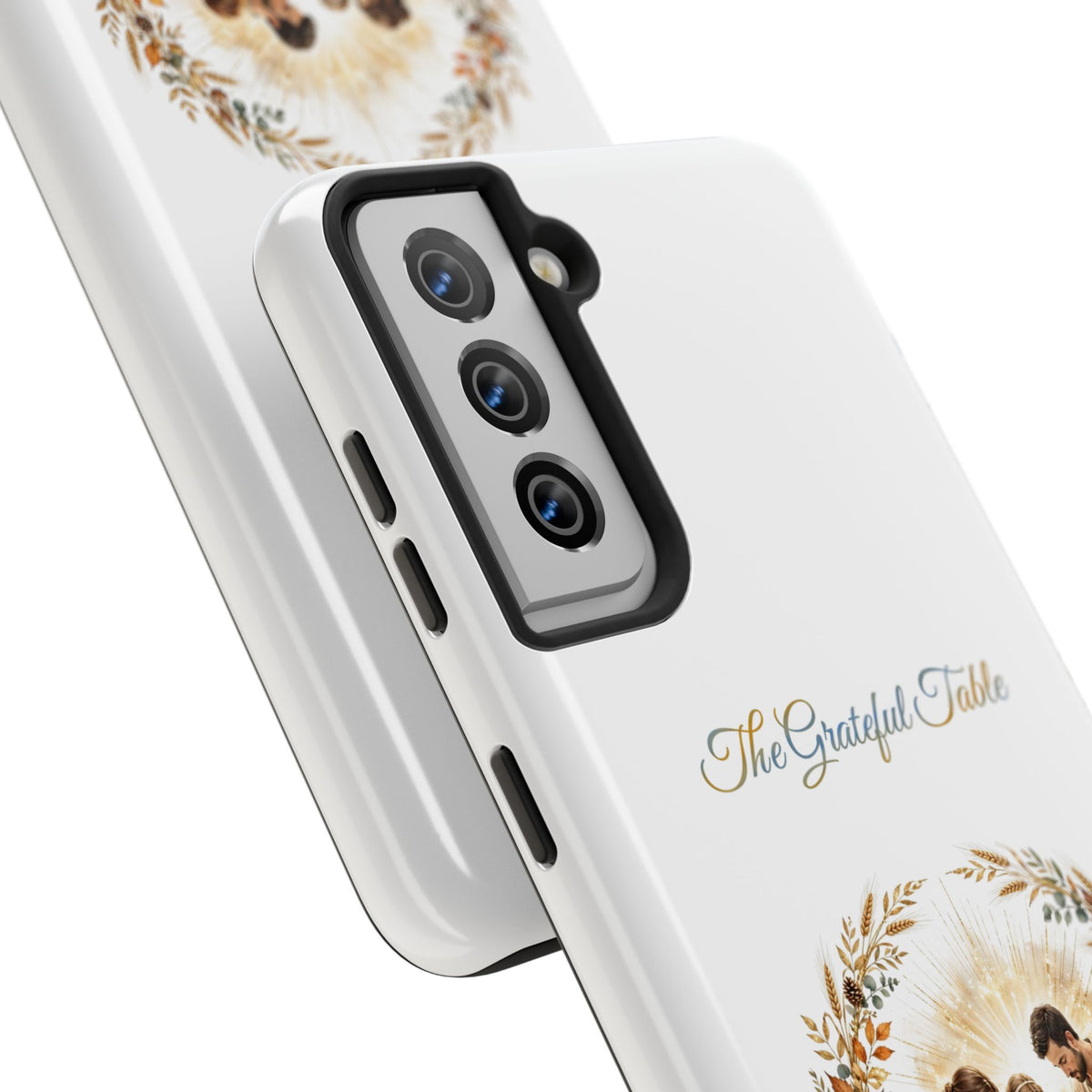 The Grateful Table Phone Case | Thanksgiving Christian Gift | V Legend Beauty
