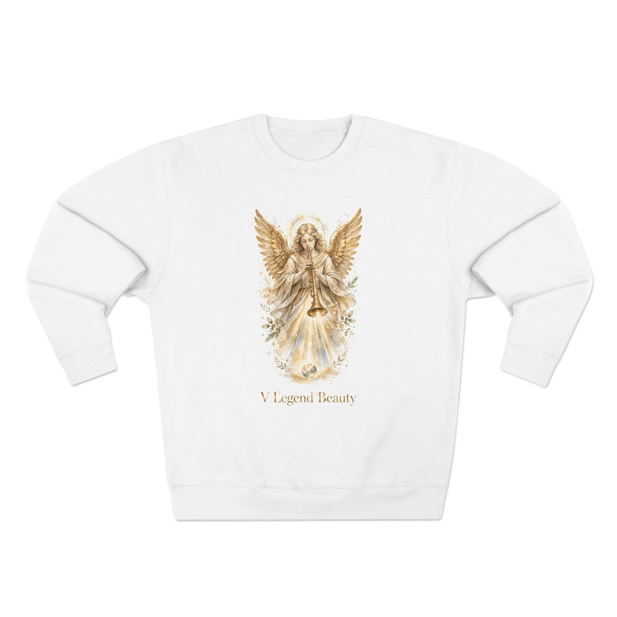V Legend Beauty Angel Trumpet Christmas Sweatshirt