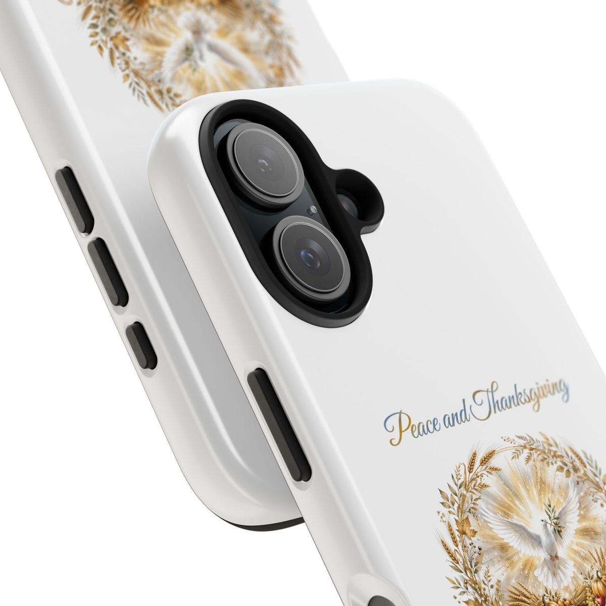 Peace and Thanksgiving Phone Case | Thanksgiving Christian Gift | V Legend Beauty