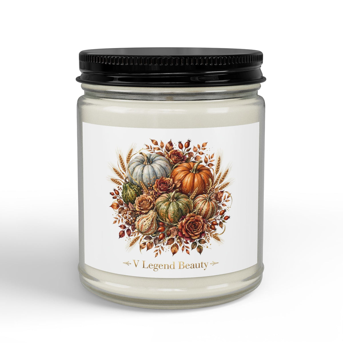 V Legend Beauty Thanksgiving Golden Pumpkin Candle