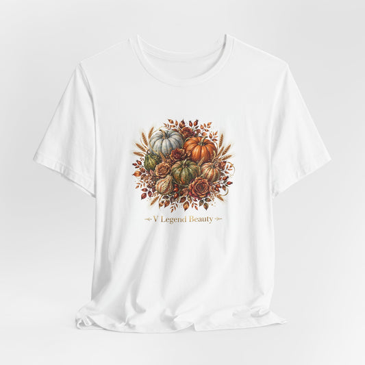 V Legend Beauty Thanksgiving Golden Pumpkin T-Shirt