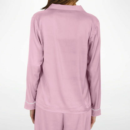 V Legend Women's 2024 Satin Pajamas - Little Pinky (Mother Love 6 Colors)