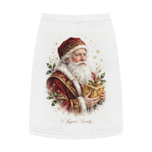 V Legend Beauty Santa Claus Pet Tank Top