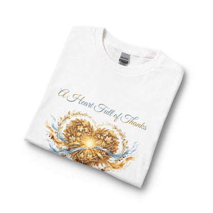 A Heart Full of Thanks Women's Long Sleeve | Thanksgiving Christian Gift | V Legend Beauty