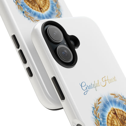 Grateful Heart Golden Turkey Phone Case | Thanksgiving Christian Gift | V Legend Beauty
