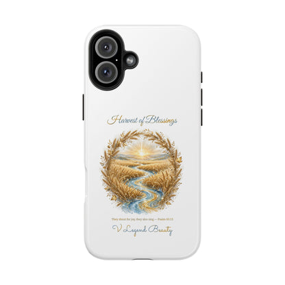 Harvest of Blessings Phone Case | Thanksgiving Christian Gift | V Legend Beauty