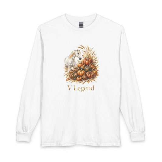 V Legend Beauty | Harvest Pumpkin Thanksgiving Long Sleeve