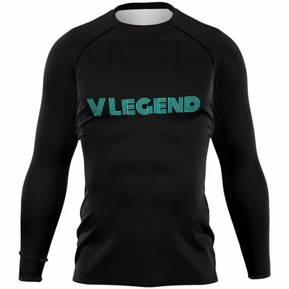 V Legend 2024 Men's Rashguard - Dark Black (3 styles)