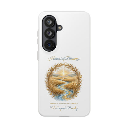 Harvest of Blessings Phone Case | Thanksgiving Christian Gift | V Legend Beauty