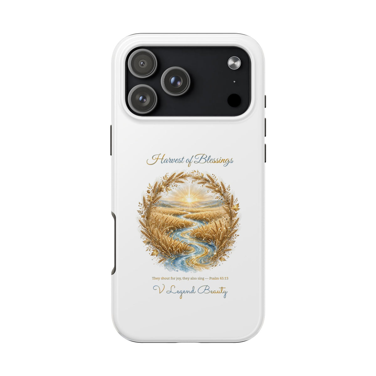 Harvest of Blessings Phone Case | Thanksgiving Christian Gift | V Legend Beauty