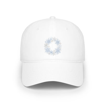 Sparkling Ice Snowflake Cap – White