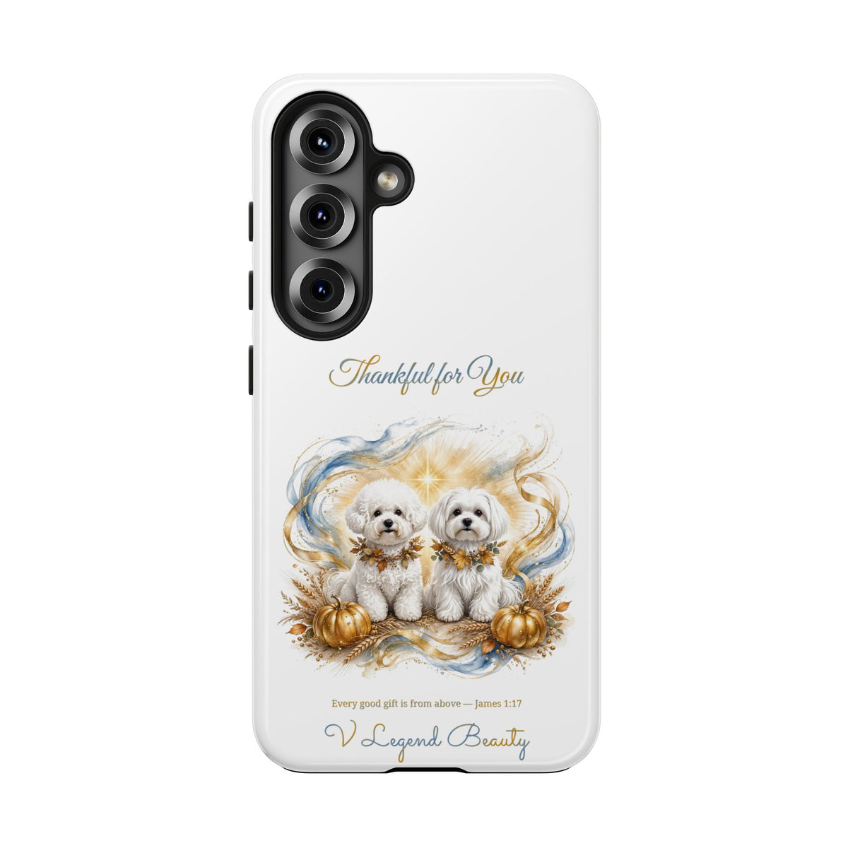 Thankful for You Samsung Case | Thanksgiving Christian Gift | V Legend Beauty