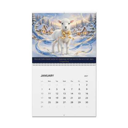 2027 Wall Calendar | Couture Animal Art Calendar | V Legend Beauty