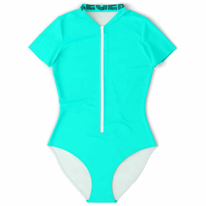 2024 V Legend Women Swin Suit:  Green Apple Colors