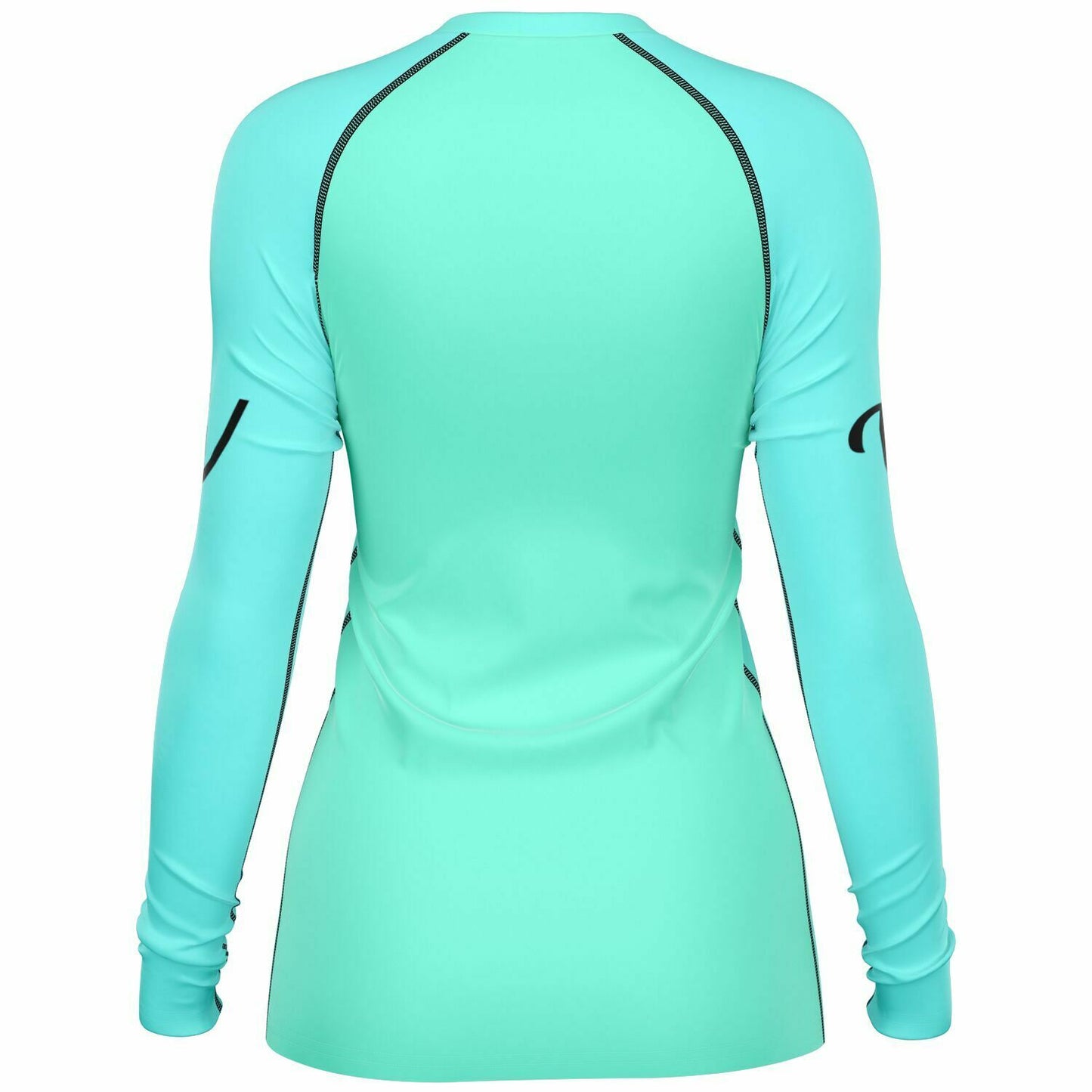 V Legend 2024 Women's Sports Rashguard - Baby Green Colors