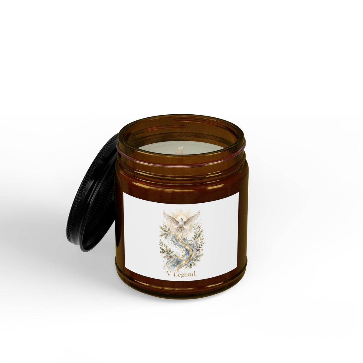 V Legend Beauty Thanksgiving White Horse Turkey Candle