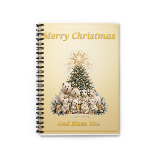 Bethlehem Star Family Christmas Notebook
