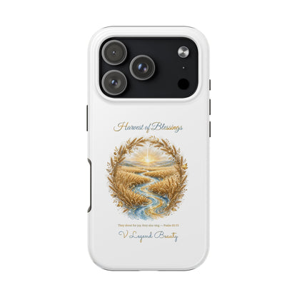 Harvest of Blessings Phone Case | Thanksgiving Christian Gift | V Legend Beauty