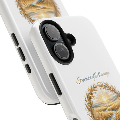 Harvest of Blessings Phone Case | Thanksgiving Christian Gift | V Legend Beauty