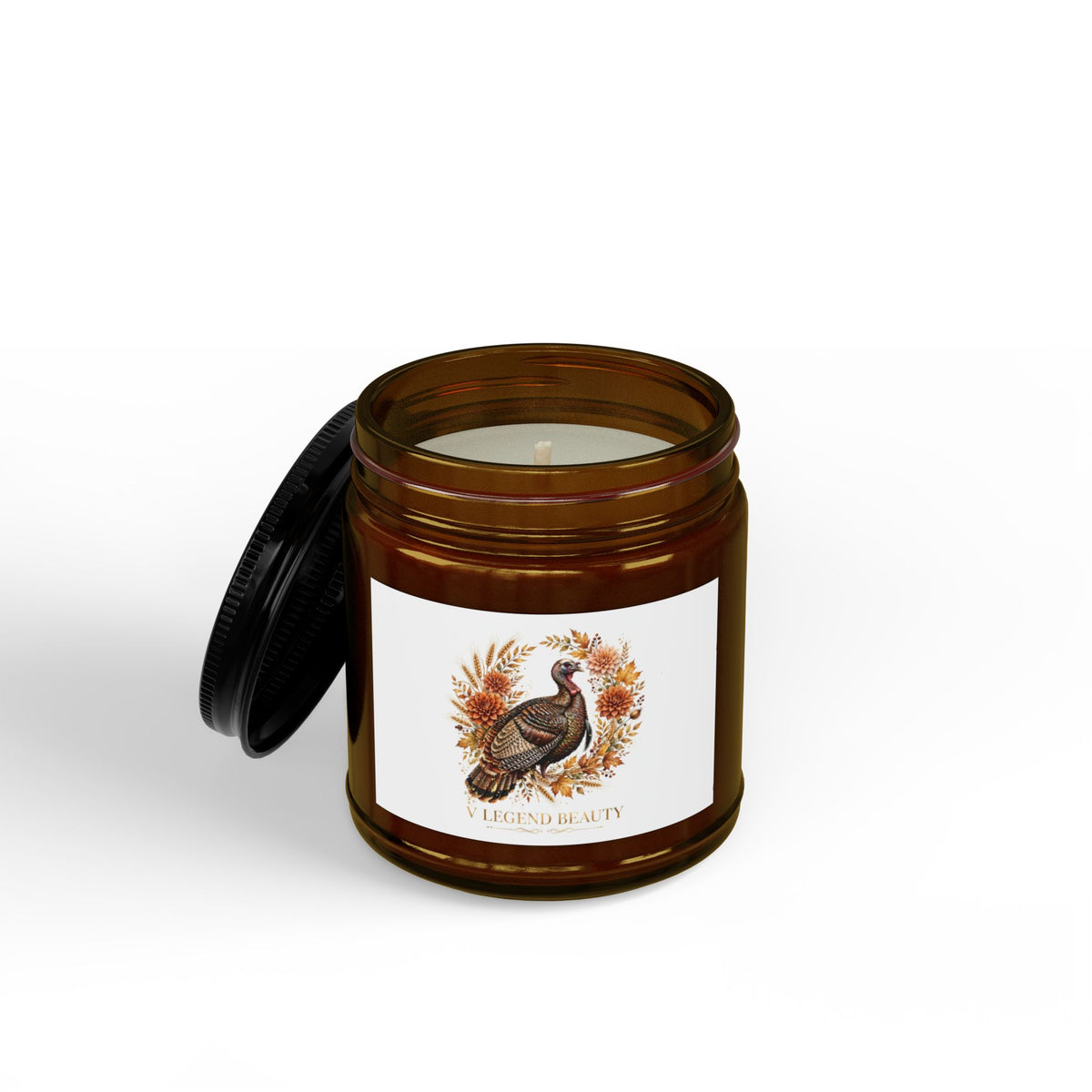 V Legend Beauty Thanksgiving Golden Turkey Candle