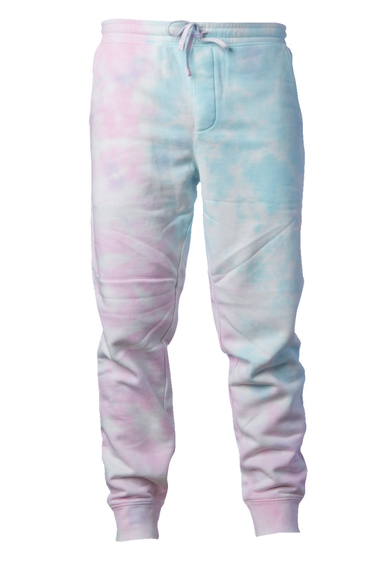 V Legend Beauty Cotton Candy Tie Dye Pants