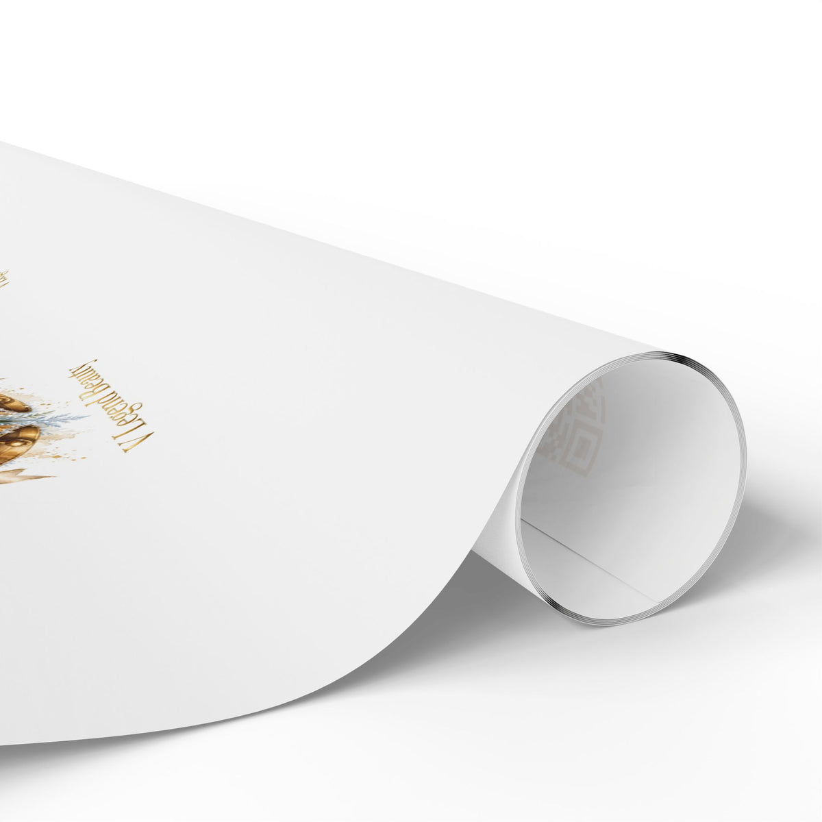 V Legend Beauty Golden Bells Luxury Wrapping Paper
