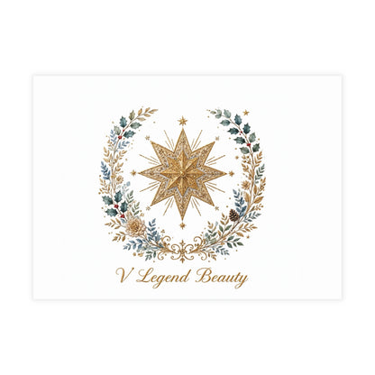 V Legend Beauty Golden Armor Jesus Thank You Card