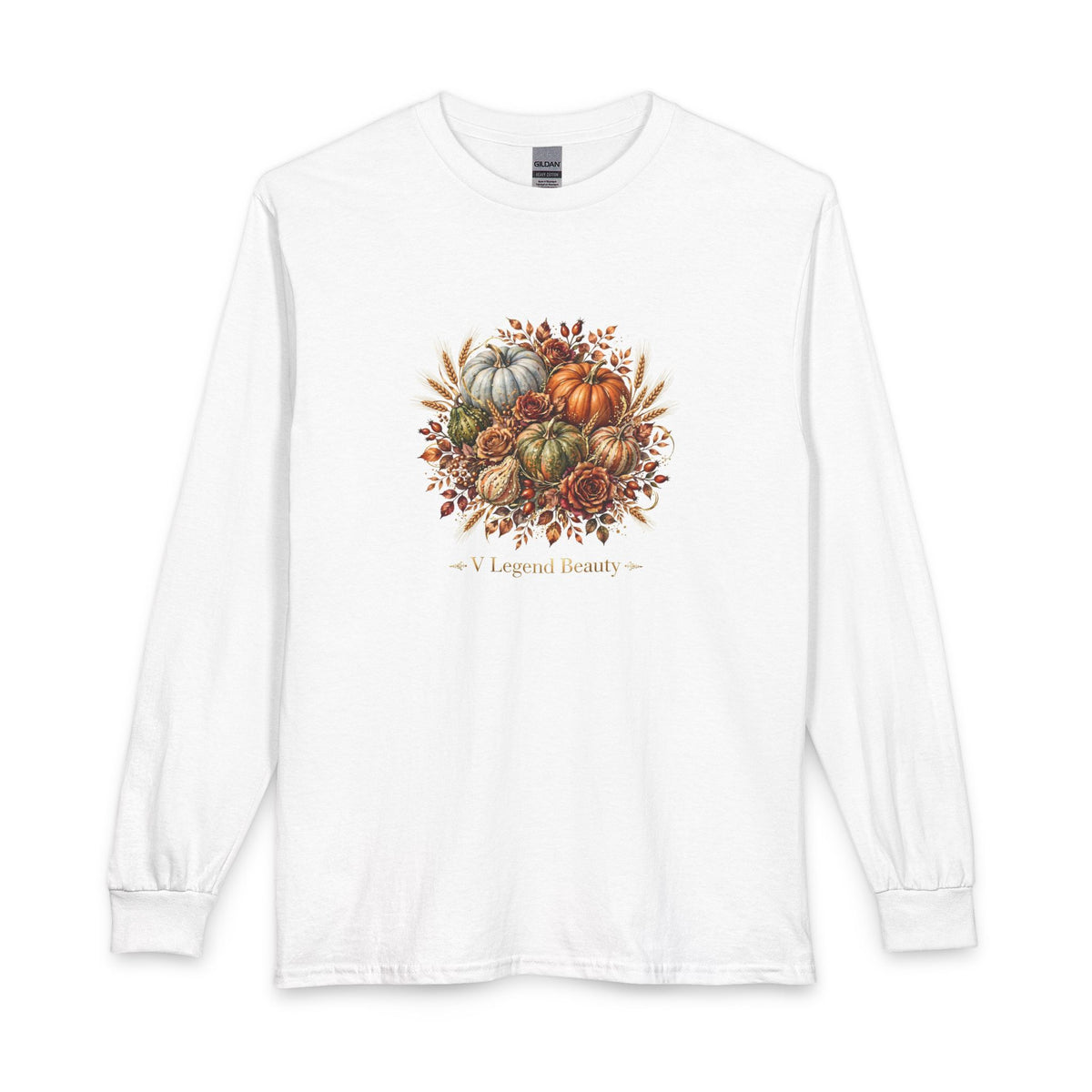 V Legend Beauty Thanksgiving Golden Pumpkin Long Sleeve