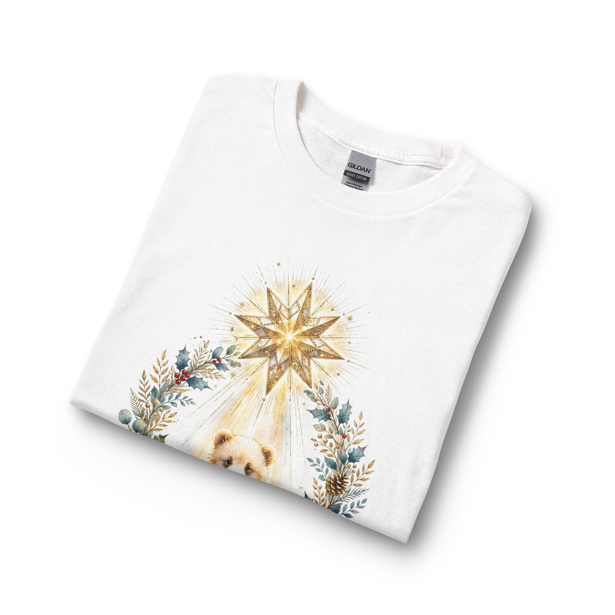 Bethlehem Star Bear Dad Long Sleeve T-Shirt