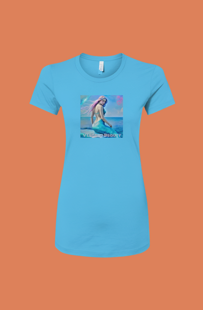 Women's Mermaid, Slim Fit Tee