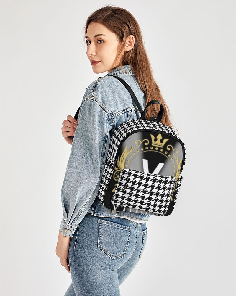 V Legend NYC Stylist  Mini Canvas Backpack