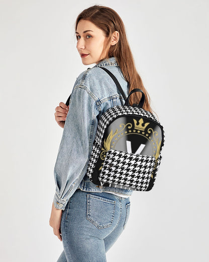 V Legend NYC Stylist  Mini Canvas Backpack