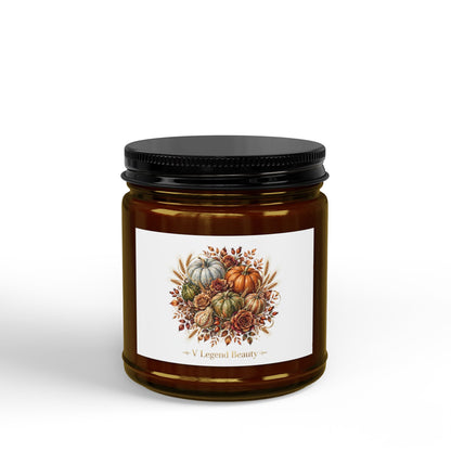 V Legend Beauty Thanksgiving Golden Pumpkin Candle