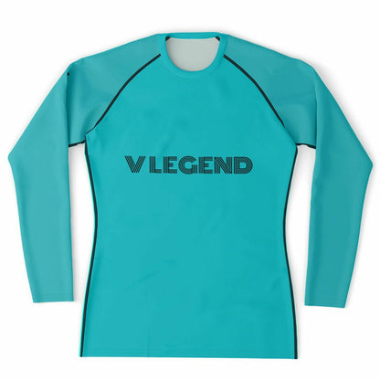 V Legend 2024 Men's Sports Handsome Rashguard - Light Green