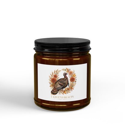 V Legend Beauty Thanksgiving Golden Turkey Candle