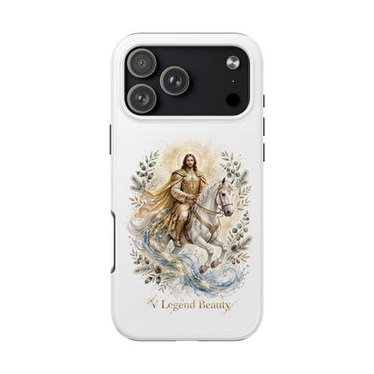 V Legend Beauty Golden Armor Jesus Phone Case – iPhone