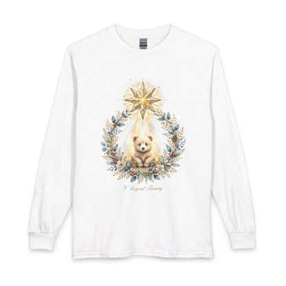 Bethlehem Star Bear Dad Long Sleeve T-Shirt