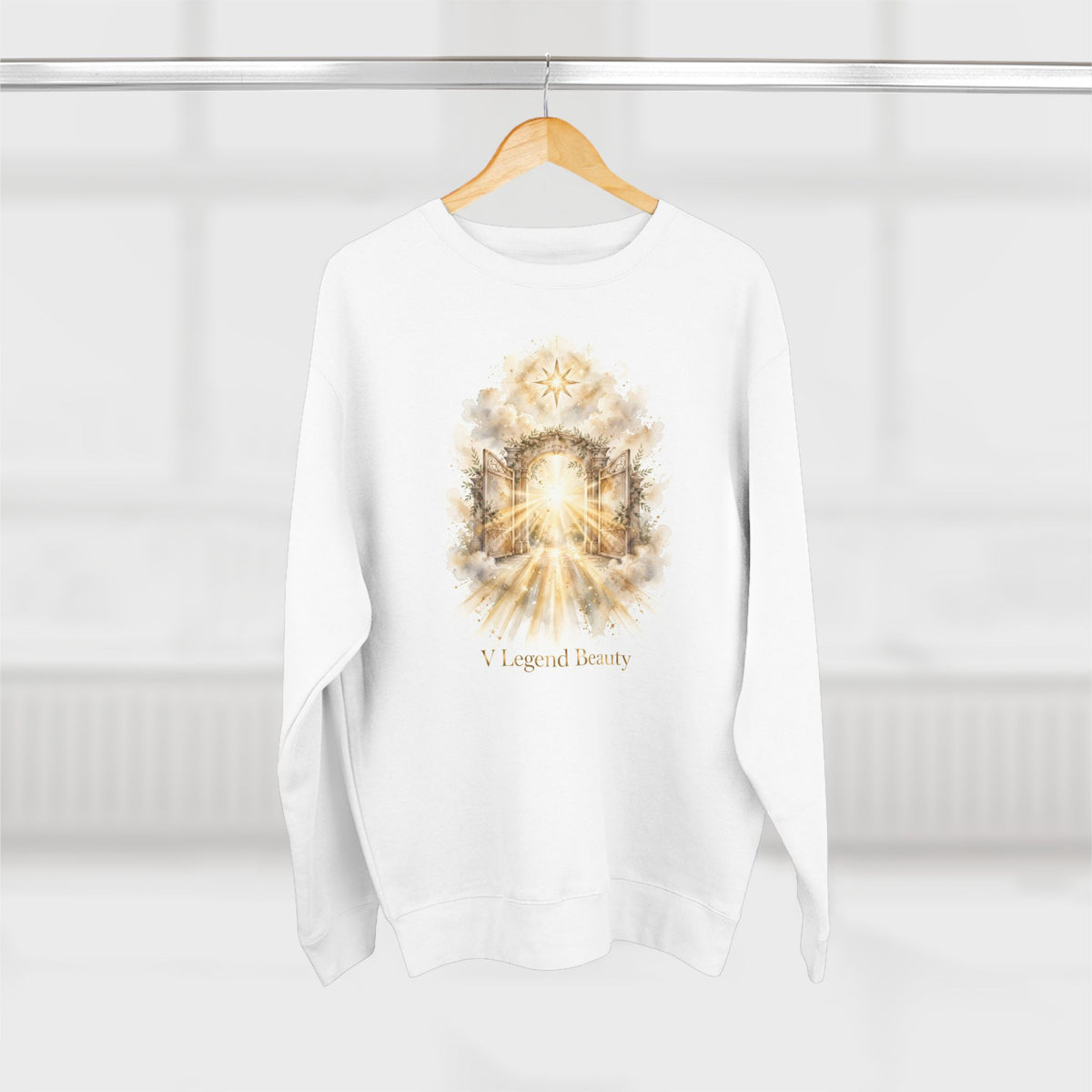 V Legend Beauty Christmas Penguin Sweatshirt