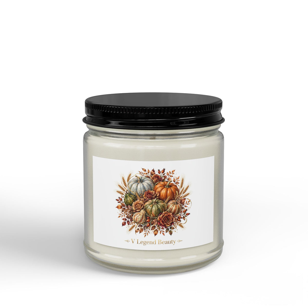 V Legend Beauty Thanksgiving Golden Pumpkin Candle