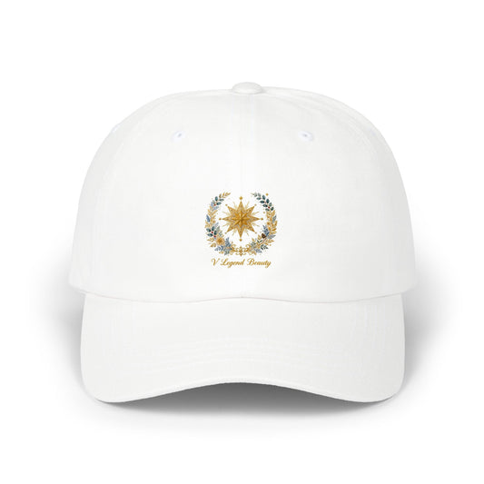 V Legend Beauty Embroidered Bethlehem Star Hat