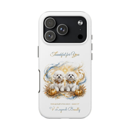 Thankful for You iPhone Case | Thanksgiving Christian Gift | V Legend Beauty