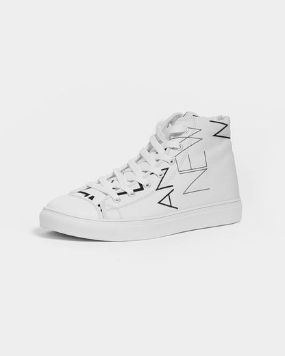 V Legend In Fashion City  Men's Hightop Canvas Shoe