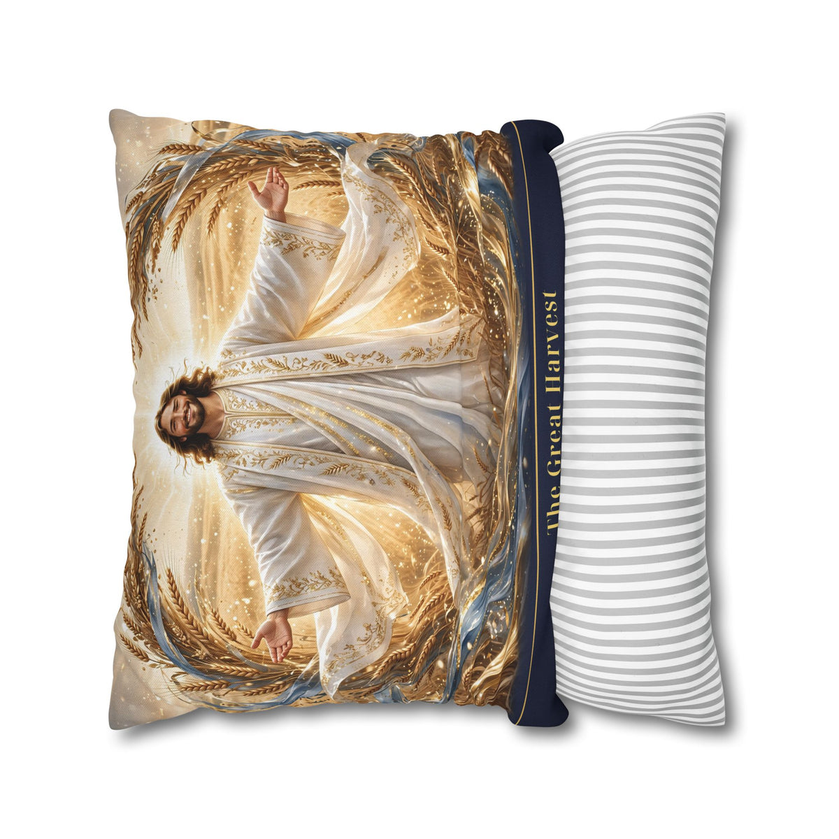 The Great Harvest Throw Pillow 28in | V Legend Beauty