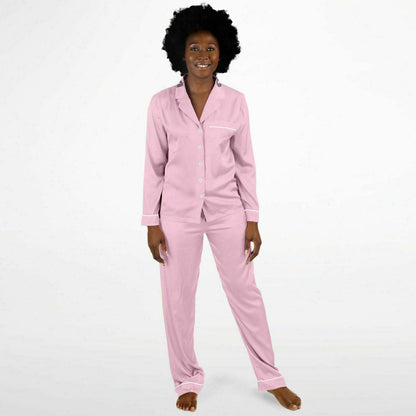 V Legend Women's 2024 Satin Pajamas - Little Pinky (Mother Love 6 Colors)