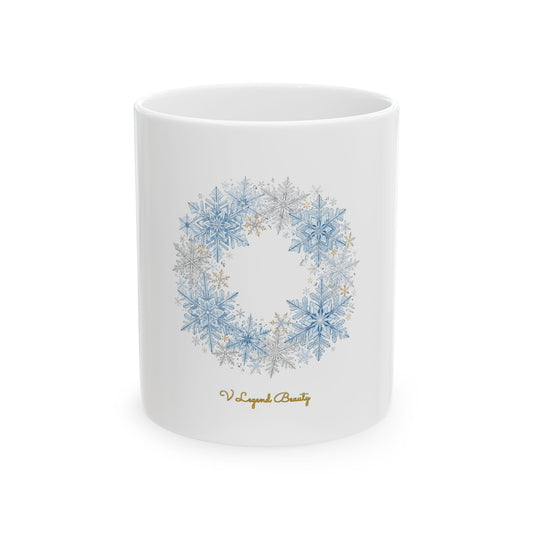 Sparkling Ice Snowflake Mug