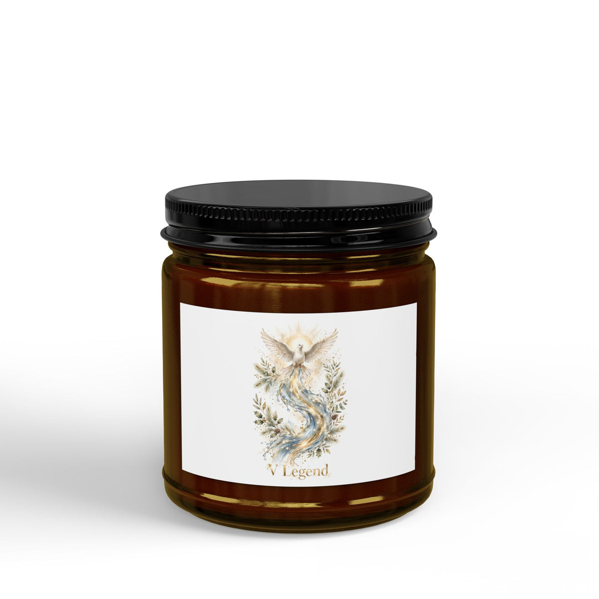 V Legend Beauty Thanksgiving White Horse Turkey Candle