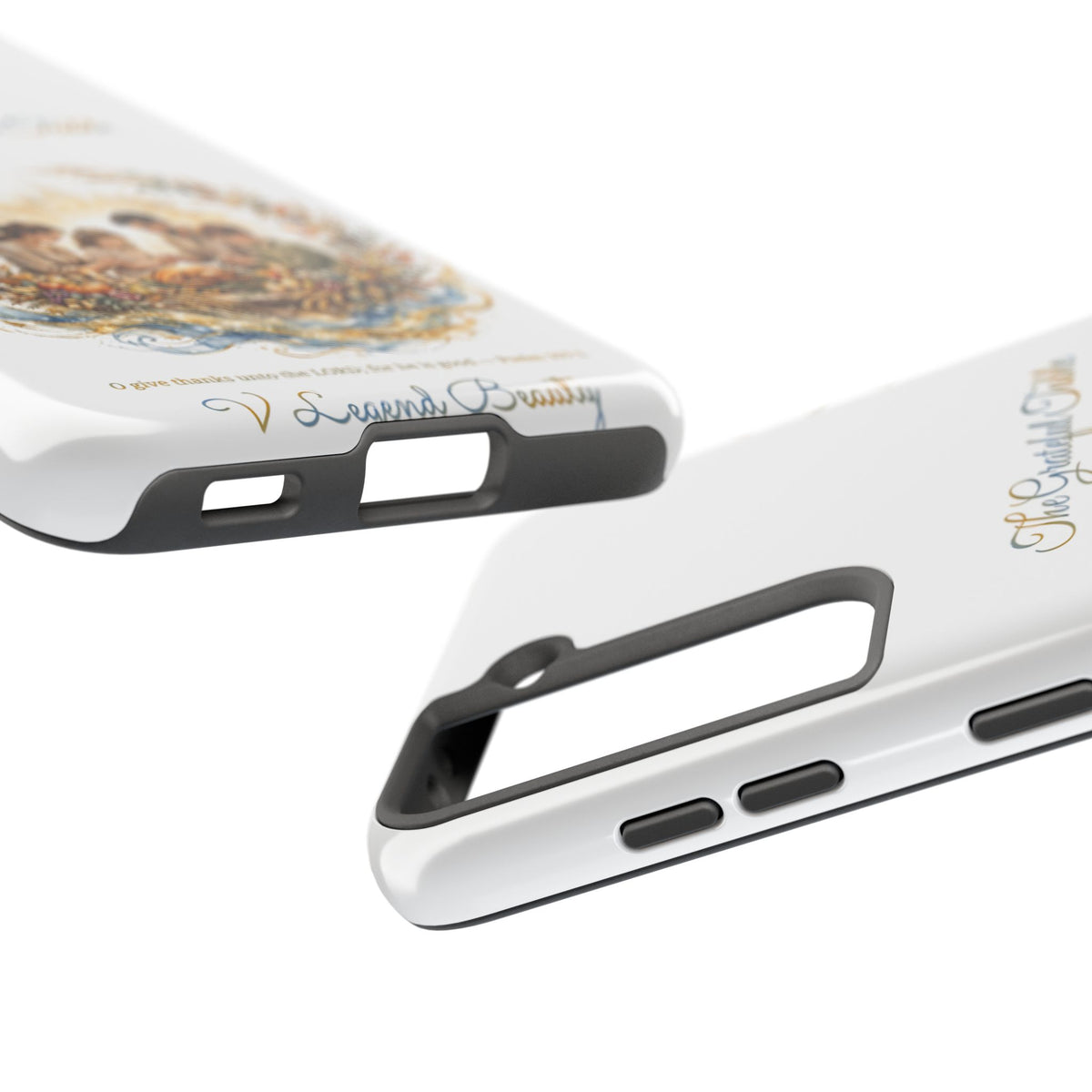 The Grateful Table Phone Case | Thanksgiving Christian Gift | V Legend Beauty