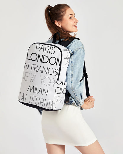 V Legend In Fashion City  Back To Basics School Backpack