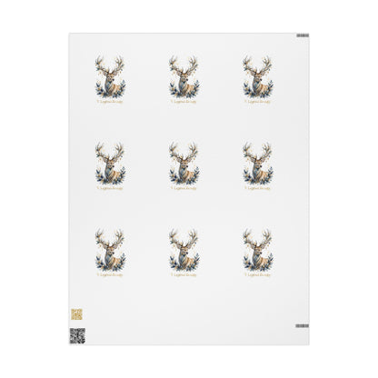V Legend Beauty Reindeer Luxury Wrapping Paper